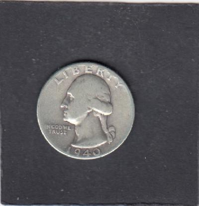 Beschrijving: 25 Cent WASHINGTON